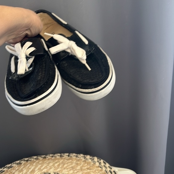 Dexter Women's Black Sequin Loafers Sneakers  7.5 - Picture 9 of 12